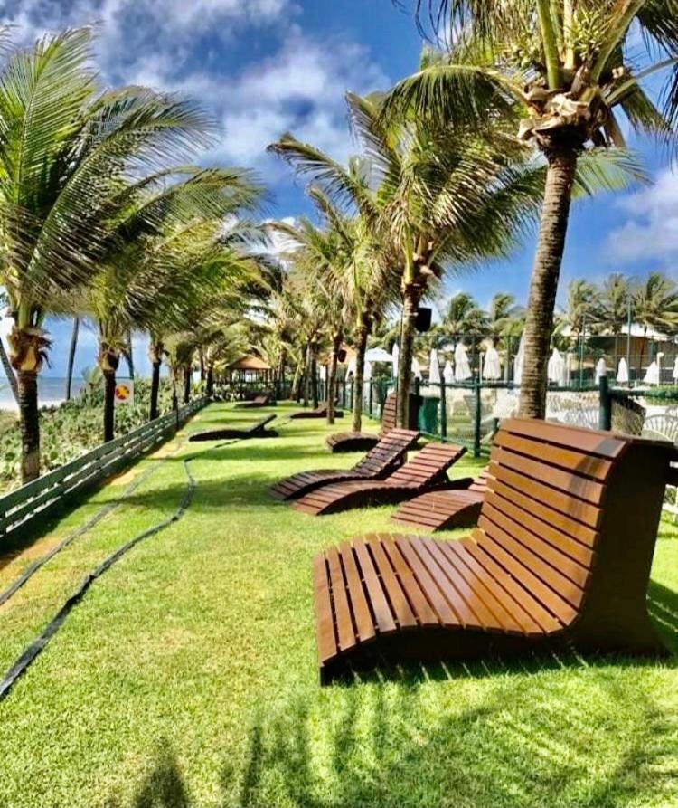 Apartamento Temporada Pé Na Areia Guarajuba Exterior foto